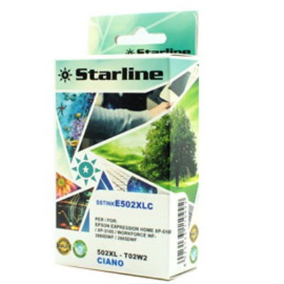 Immagine di Starline - Cartuccia Ink - per Epson - Ciano - 12 ml [JNEP502C]