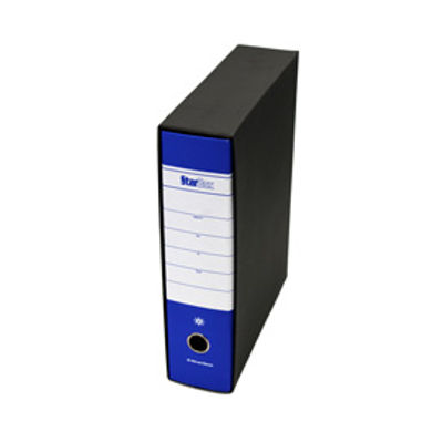 Immagine di REGISTRATORE STARBOX BLU DORSO 8CM F.TO PROTOCOLLO Starline [STL4000]