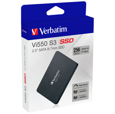 Immagine di Verbatim SSD Interno Vi550 SATA III 2.5'' SSD 256GB [49351]