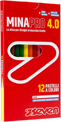 Immagine di PASTELLI MINAPRO 4.0 # - SCATOLA 12 PZ SEVEN PASTELLI [2024_900102363-000]